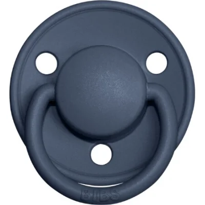 Bibs De Lux Silikon Emzik, 0-36 Ay, Steel Blue