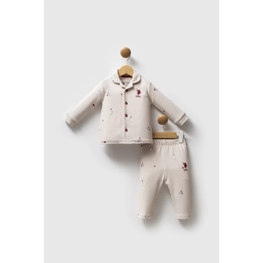 U.S. Polo Takım, 2'li, Bej