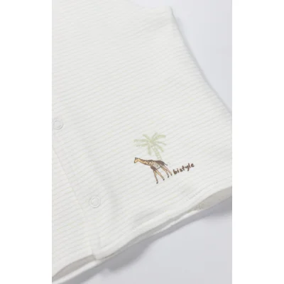 Bistyle Yelek Çift Taraflı Safari Forewer Yeşil