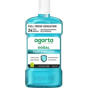 Agarta Doğal Ağız Bakım Suyu, 500 ml, Tam Koruma