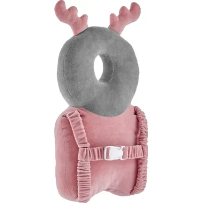 BabyJem Bebek Melek Kanadı Koruma Yastığı, Pembe, Kadife