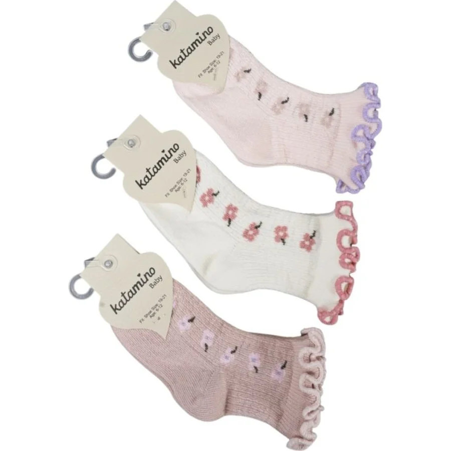 Katamino Dido Aks. Kız Bebek Soket Çorap, Asorti