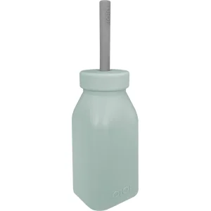 Oioi Şişe + Pipet 200 ml River Green / Powder Grey
