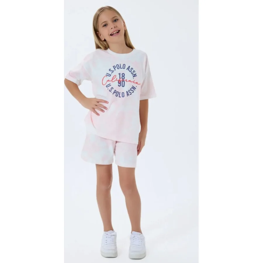 U.S. Polo Şort Takım, Mercan