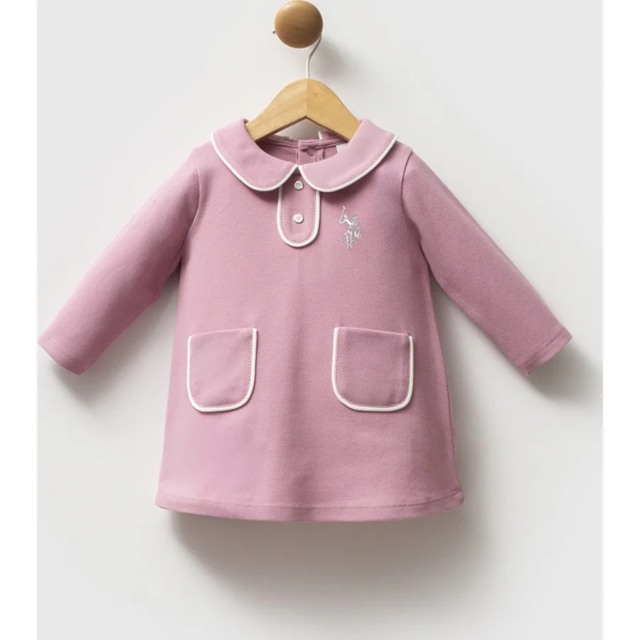 U.S. Polo Assn Elbise, Gül Kurusu