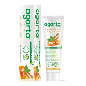 Agarta Doğal Diş Macunu, 100 ml, Misvak Özlü