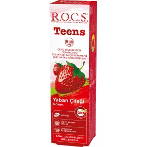 R.O.C.S. Teen Yaban Çileği Diş Macunu 8-18 Yaş 60 ml
