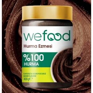 Wefood Hurma Ezmesi, %100 Sade,400 g