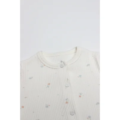 Bistyle Bloom White Tulum, Ekru, Gül Kurusu