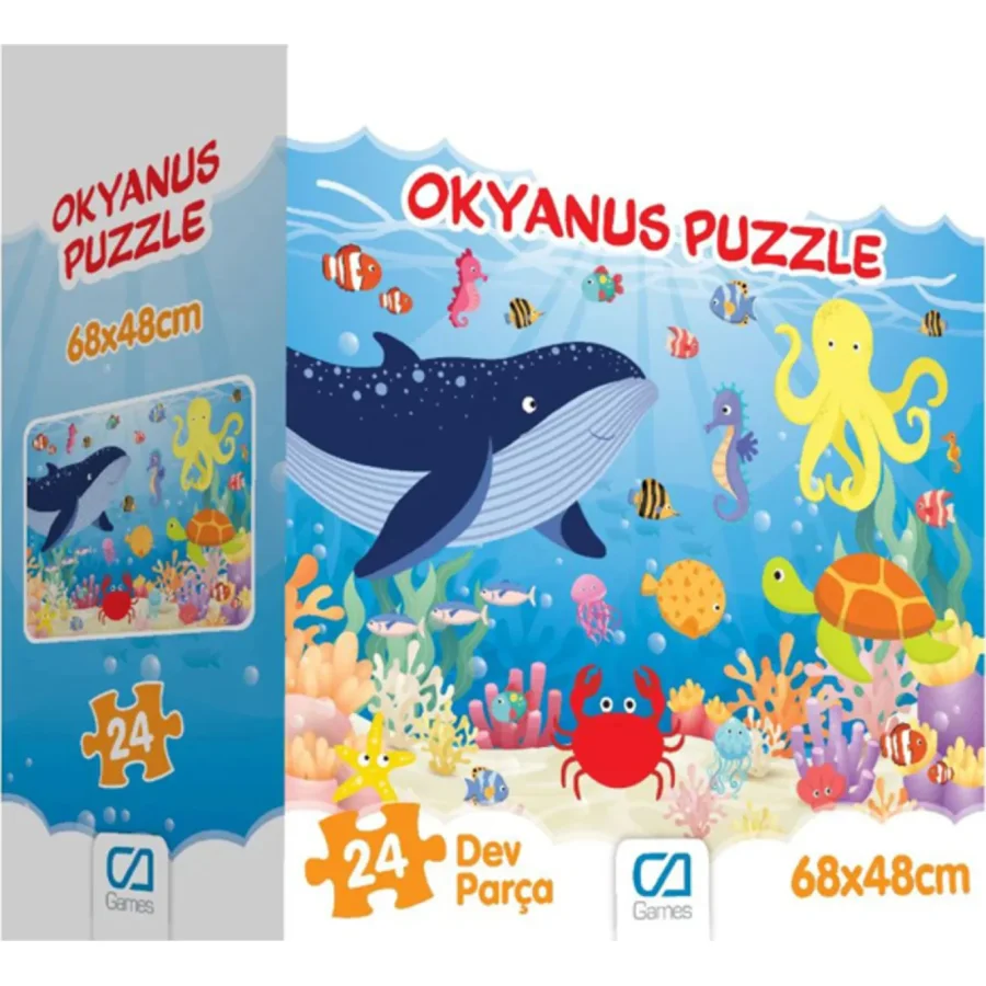 Games Okyanus Puzzle, 24 Parça