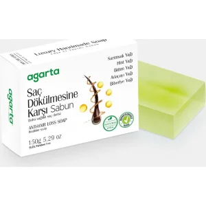 Agarta Cilt Bakım Sabunu, 150 g, Saç Dökülmesine Karşı
