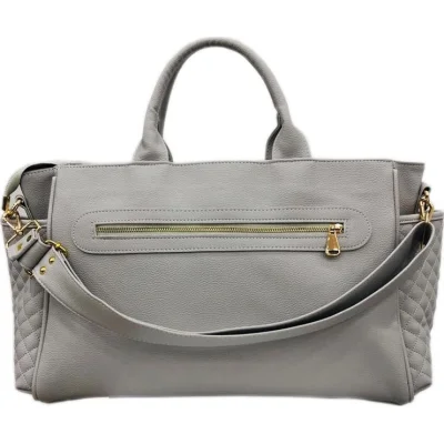 M&Y Athena Deri Anne Bebek Bakım Çantası, Gri