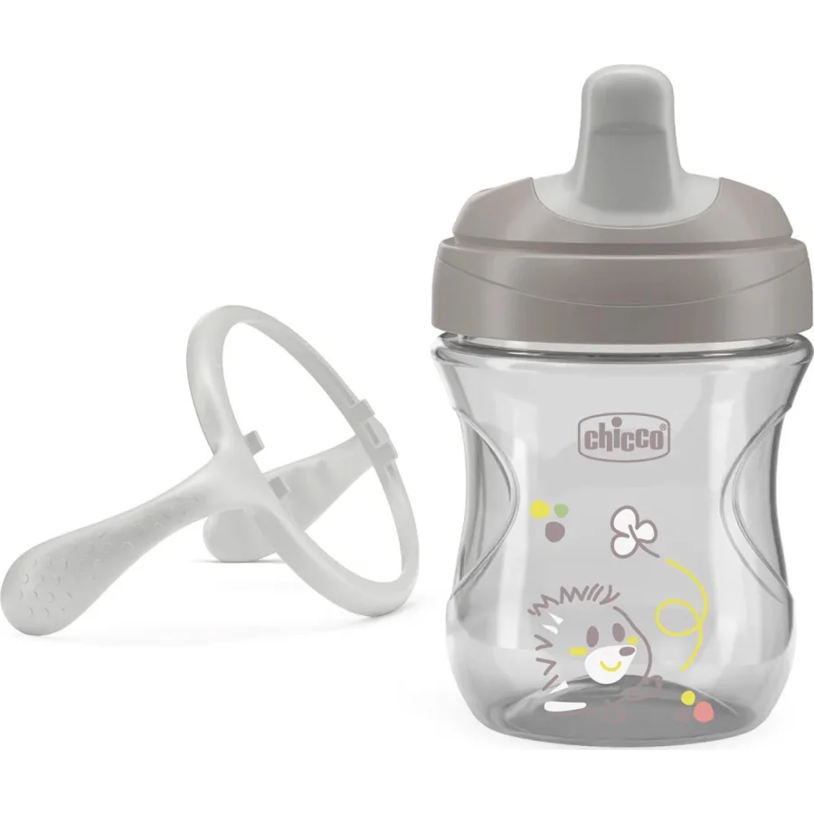 Chicco Yarı Yumuşak Uçlu Alıştırma Bardağı 6 Ay+ Unisex