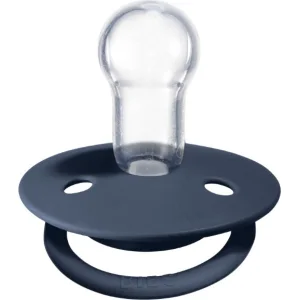 Bibs De Lux Silikon Emzik, 0-36 Ay, Steel Blue