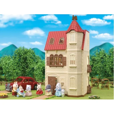 Sylvanian Families Kırmızı Çatılı Kule Ev