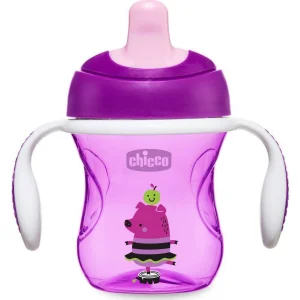Chicco Yarı Yumuşak Uçlu Alıştırma Bardağı, 6 Ay+, Erkek