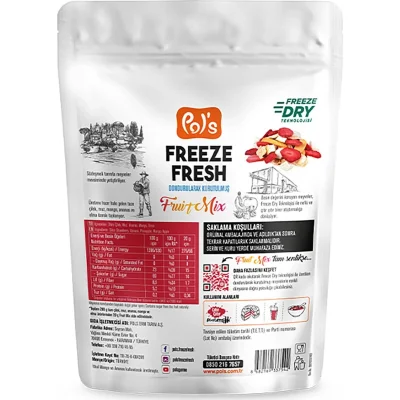 Pol’s Freeze Fresh, Fruit Mix, 20 g