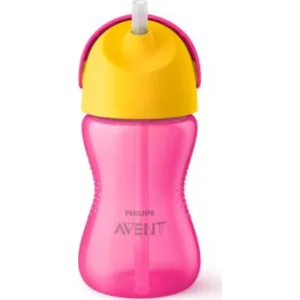 Philips Avent Desenli Pipetli Bardak, 300 ml, Pembe