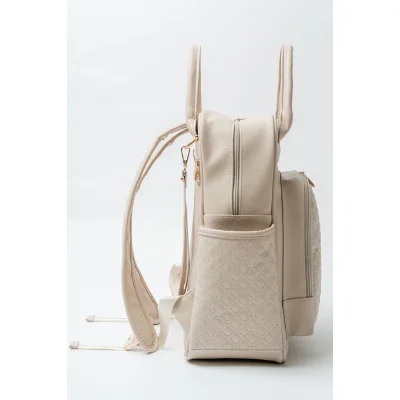 M&Y Mia Anne Bebek Bakım Sırt Çantası, Krem