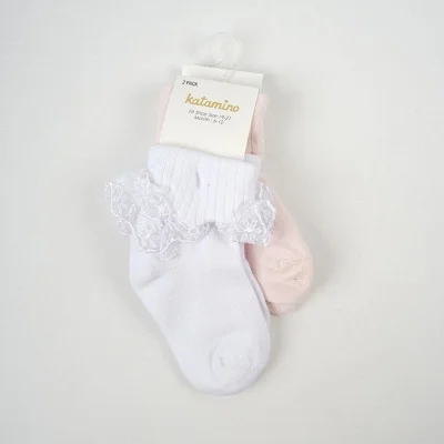 Katamino Akel Aks. Bebek Soket Çorap, 2'li, Asorti