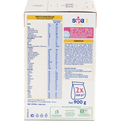 SMA Optipro 1 Probiyotik Bebek Sütü, 0-6 Ay, 400 g