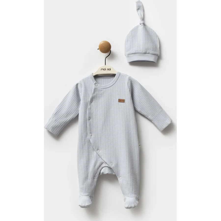 Moi Noi Galaxy Şapkalı Tulum, Gri