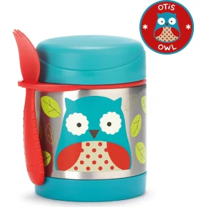 Skip Hop Zoo Paslanmaz Çelik Termos, 325 ml, Baykuş