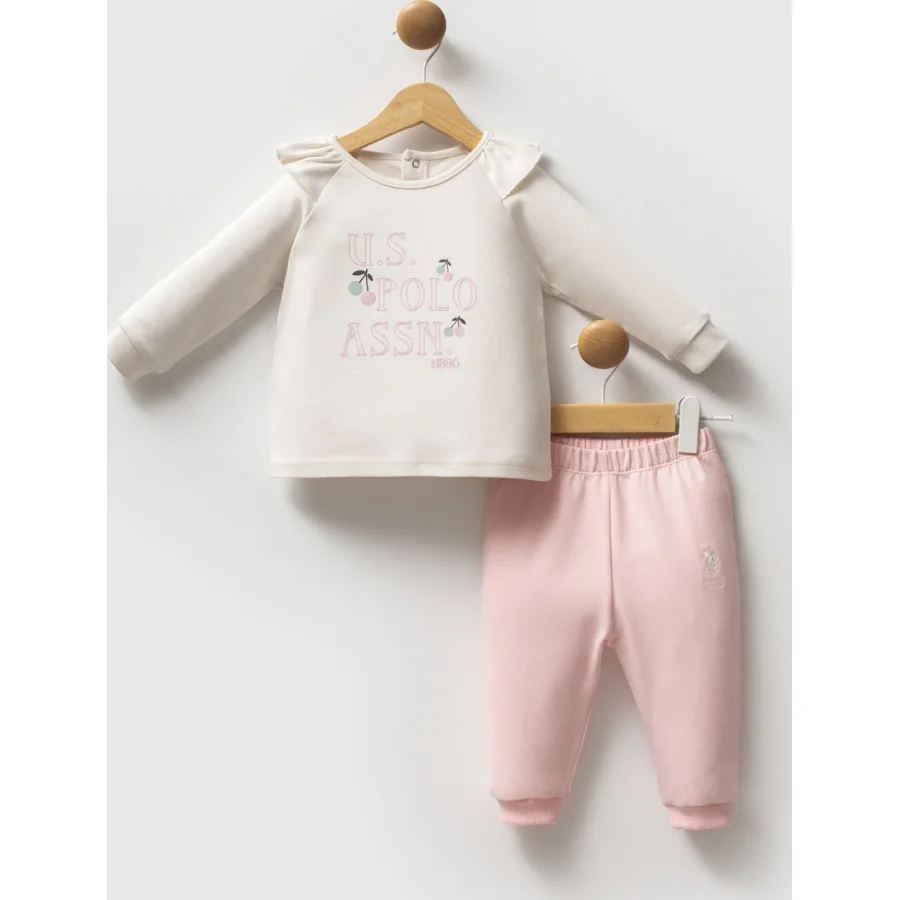 U.S. Polo Assn Takım, 2'li, Ekru