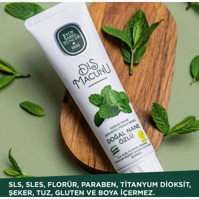 Eyüp Sabri Tuncer Doğal Diş Macunu, 90 g, Nane Özlü