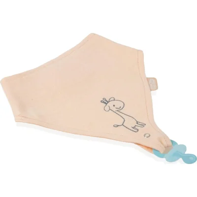 BabyJem Emzik Askılı Müslin Önlük, Somon