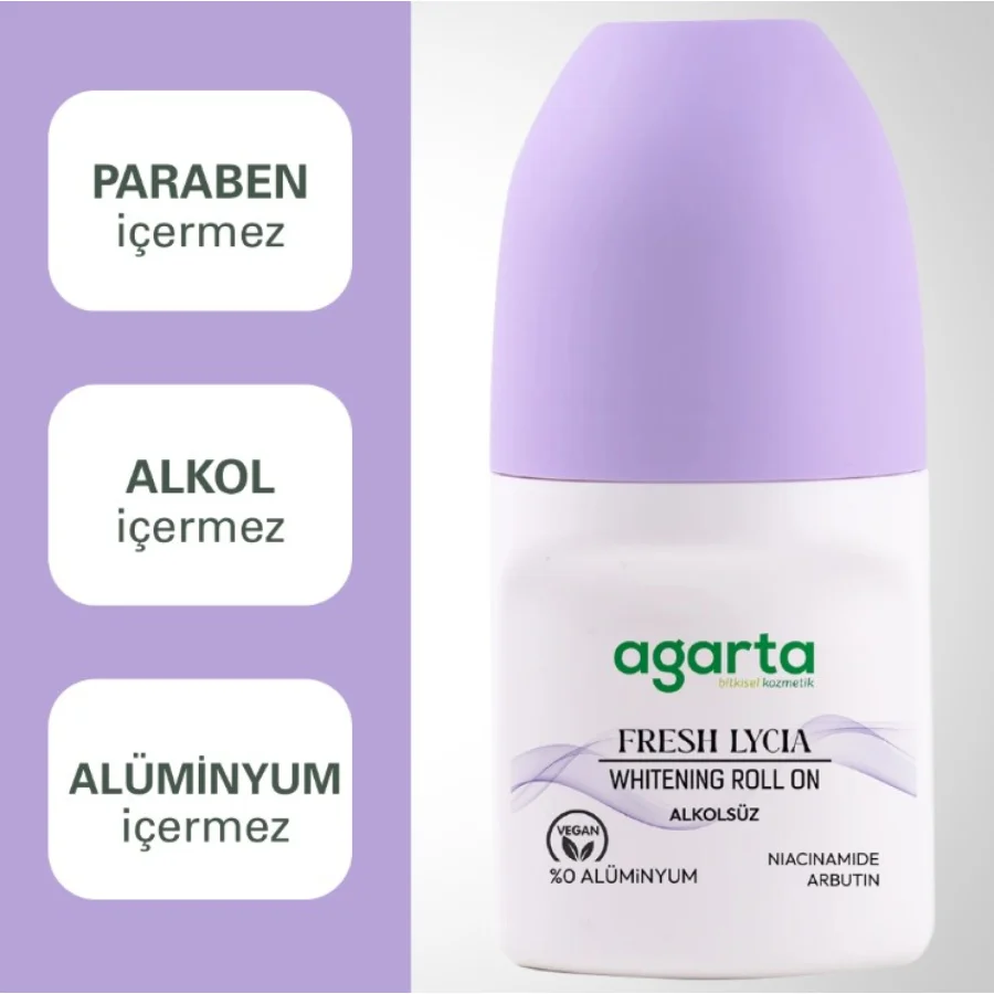 Agarta Doğal Roll-On Fresh Lycia, 50 ml