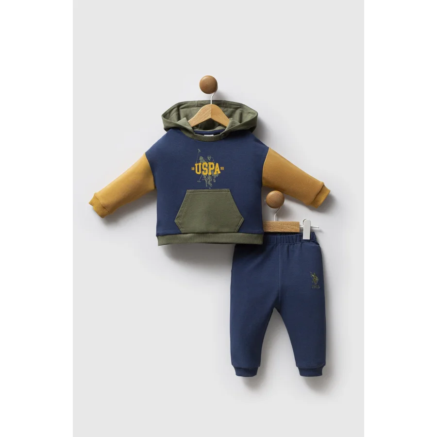 U.S. Polo Assn 2 li Takım USB2573 İndigo Hardal