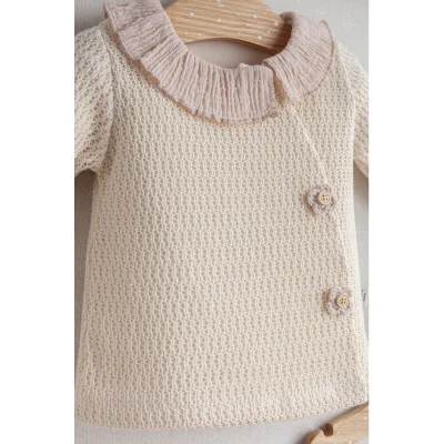 Tongs Baby Daisy Dream Zıbın Set, 5'li, Pudra