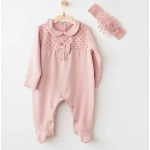 Andywawa Little Leopard Tulum Takım, Pembe