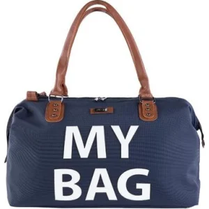 M&Y My Bag Deri Anne Bebek Bakım Çantası, Lacivert