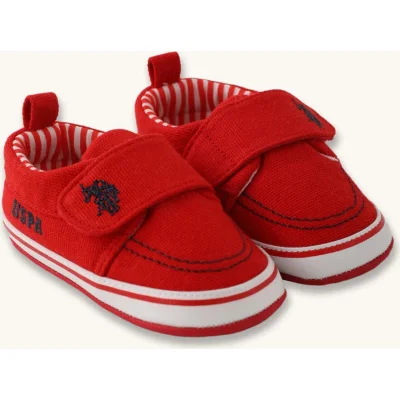 U.S.Polo Erkek Bebek Ayakkabı USB1810 Kırmızı
