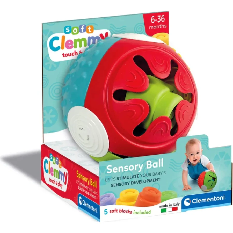 Baby Clementoni Yumuşak Blok Duygusal Top