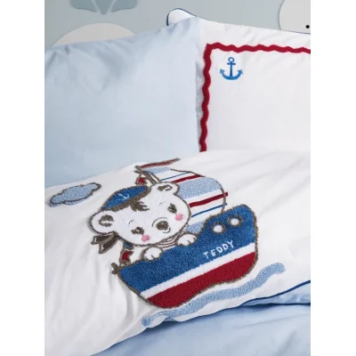 Cotton Box Punch Nakışlı Bebek Nevresim Takımı Miniyo