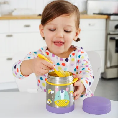 Skip Hop Zoo Paslanmaz Çelik Termos, 325 ml, Unicorn
