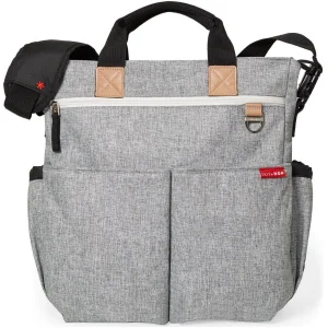 Skip Hop Duo Orjinal Çanta, Gri, Melanj