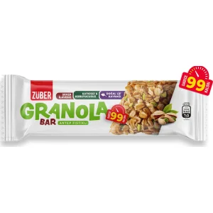 Züber Granola Bar, 25 g, Antep Fıstıklı