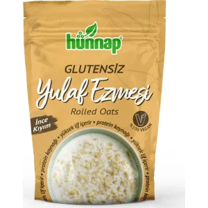 Hünnap Glutensiz İnce Kıyım Yulaf Ezmasi, 300 g