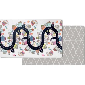 Skip Hop Çift Taraflı Oyun Halısı Oyun Matı Köy