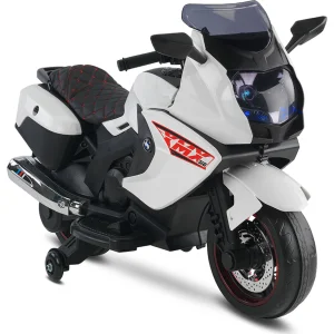 Babyhope 438A XMX-316 Ledli Akülü Motor, 12 Volt, Beyaz