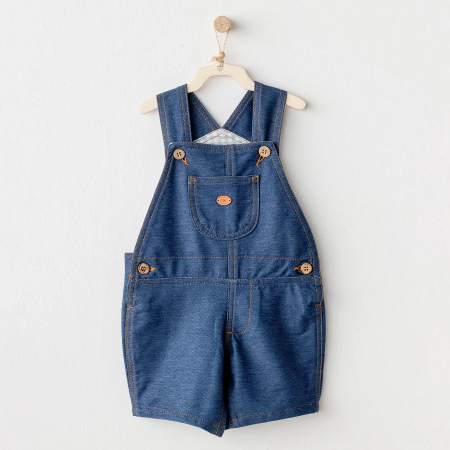 Andywawa Casual Bebek Salopet, İndigo