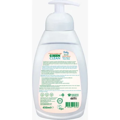 Green Clean Baby Köpük Sabun 450 ml