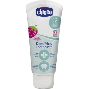 Chicco Çilekli Diş Macunu, 12+ Ay, 50 ml