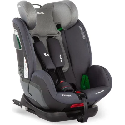 Kraft Omega I-Size 9-36 kg İsofixli Oto Koltuğu, Açık Gri