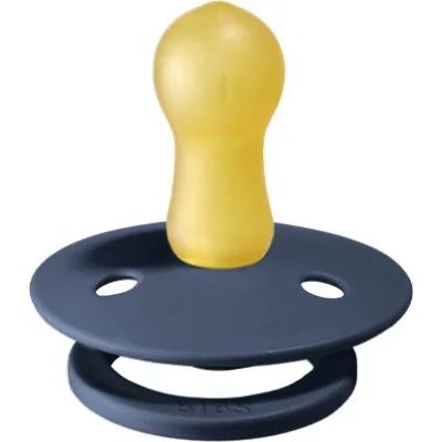 Bibs Colour Kauçuk Emzik 6-18 Ay Steel Blue