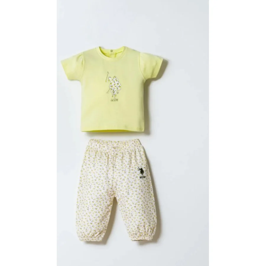 U.S. Polo Takım, 2'li, Sarı